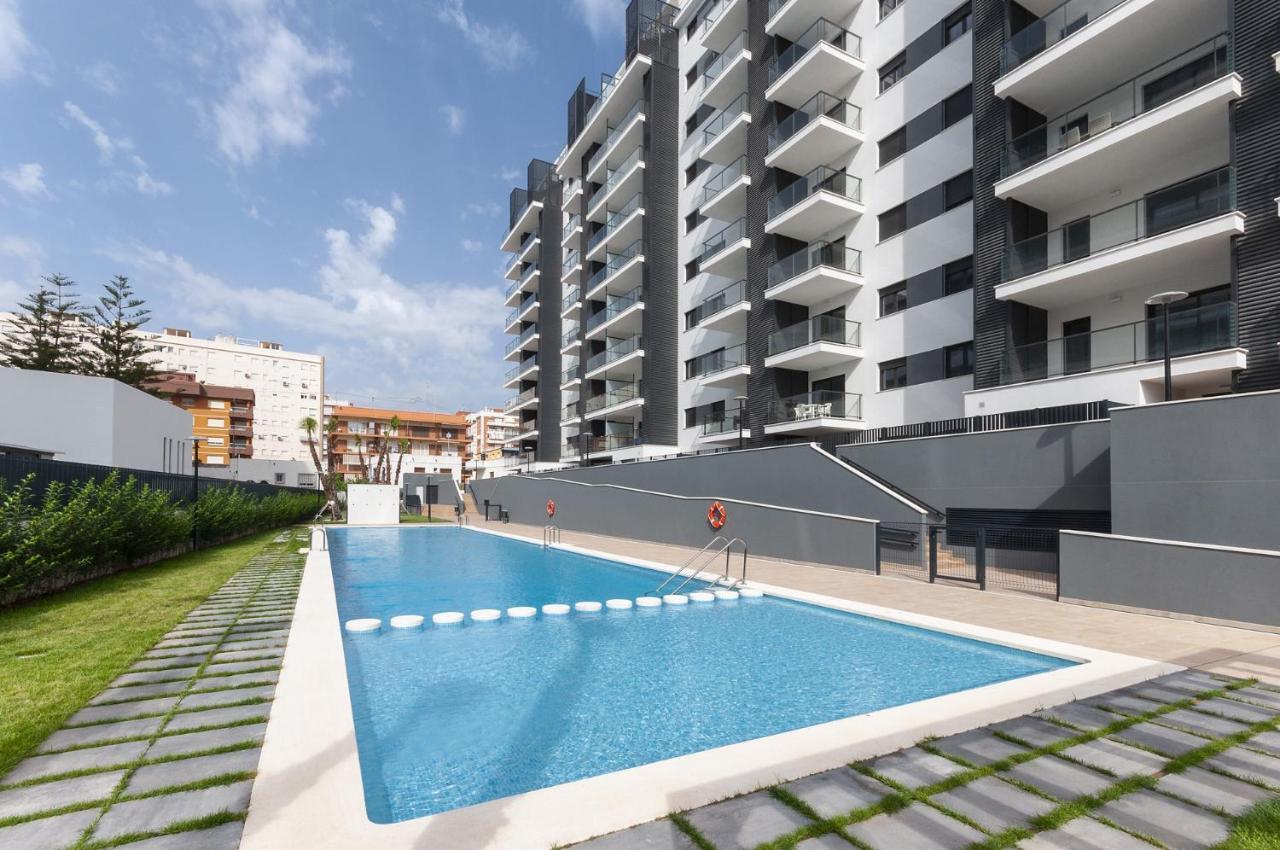 Ag Residencial El Alamo Apartment Playa de Gandia ภายนอก รูปภาพ